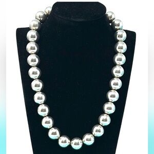 Tiffany & Co. Silver Bead Necklace
